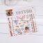 customizable tattoo sticker waterproof non-posion sticker