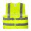 High quality roadway protective orange mesh safety vest