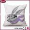 customized animal photo throw pillow cover