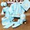 Spring style solid color animal pattern baby gift set clothes