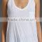 Light Jersey White Pocket Tank Top
