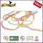 Charmkey mixed color dyed hand knitting yarn thick yarn 100% wool roving yarn