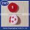 Fancy hot sale polyester colorful button for kids