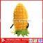 High quality custom made stuffed yellow plush toy corn