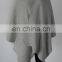 2015 Hot Fashion Style 7gg Ribbed Knitted 100% Pure Cashmere Cape