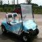 2 Seats electric golf cart sightseeing car hotel passanger bus