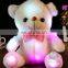 HI CE creative Teddybear with LED light for Valentine's day,stuffed animal Teddybear doll for kids birthday party gift