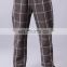 T-BP001 New Style Cheap Long Grid Harem Pants Boys