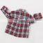 T-BSS006 Fashion Boys Beautiful Plain Flannel Cotton Shirts