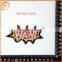 Embroidery Patched Custom Badge Embroidery Letter Fabric WAW
