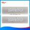 brushing aluminum nameplate with printing