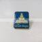 shiny gold plated iron material casting badge custom badge with specific design