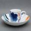 wholesale popular eco-friendly  China handdrawing hotel ceramic/porcelain dinnerware set
