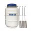 6l cryogenic refrigerated liquid nitrogen containers YDS-6 for vaccine storage