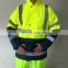 Hot sale HI Vis waterproof/windproof Reflective Jacket Yellow