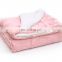 Dusty Rose Home Fashion SOFT PINK fake Faux Fur Sherpa Throw Blanket