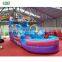 backyard giant cartoon bouncy jumper unicorn inflatable water slide for sale