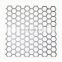 Chinese Supplier hexagonal hole galvanized steel perforated metal sheet for building decoration