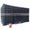 Commercial Black Portable Inflatable Tube Kiosk Blow up Booth Inflatable Cube Party Tent