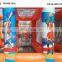 3 in 1 inflatable carnival games inflatable football toss game