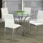 42'' Round tempered  Glass dinning Table  Flat Polished Edge Top with Factory Price