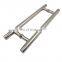 GUIDA 7150005 H-shape 304 stainless steel glass door handle