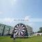 Outside big inflatable foot dart board game sports soccer play