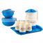 Low Price 8PCS/Set Family Kitchenware BPA Free Plastic Food Storage Thermo Container