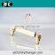 sun shine color clear plastic pant hanger wholesale for trouser pants with tie rack