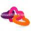 Hot selling high quality factory price interactive toy heart shape pet chew toys for medium small dogs
