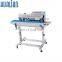 FRBM-810III Hualian Solid Ink Printing Coding Packing Food Pouch Continuous Plastic Bag Heat Band Sealer Sealing Machine
