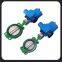 Wafer type electric butterfly valve  DN15  Electronic electric actuator