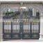Custom Villa Garden driveway gates Wrought iron entry gate design
