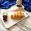 custom nordic style Luxury wooden serving tray with marble delicate bread board