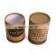 Round cardboard gift container kraft paper tube packaging box