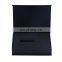 Factory Direct Supply Wholesale Paper Cardboard Magnetic Black USB Box