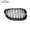 Carbon fiber front mesh hood grille for BMW 5 series E60 E61 2004-2009 kidney grill