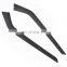 ABS Style Central Control Trim Carbon Fiber Center Console Side Stickers Gear Panel Frame Cover Trim For Model Y