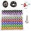 AUSO 10pcs CNC Multicolor JDM Aluminum Anodied M6 Modified Hex Bolt Car Fender Washer With Bolt