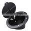Black Fuel Door Gas Tank Cap Cover for Jeep Wrangler JK