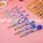 2022 New Arrival High Quality colorful OEM 10Pcs Pink Blue Crystal Makeup Brush Custom Glitter Makeup Brush Set