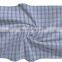Functional Fabric Cotton Blending Yarn Dyed Blue Check For Tops