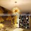 Indoor Living Room Chandelier Ceiling Light Sputnik Pendant Lamp Firework Suspension Chandelier Light