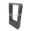 Square Bollard Light Aluminum Body LED Garden Waterproof Modern Hotel LED Lawn Light