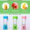 Rechargeable Portable Automatic Battery Handheld USB Fruit Vegetables Smoothie Cup Mini Juicer Food Blender
