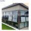 Superhouse Big view customized combine chain winder aluminum glass awning window