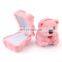 lovely Velvet gift box cute bear jewelry box wedding ring box Necklace Ring Case Earrings Holder for jewelry display
