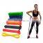 Custom Long Latex Workout Fitness Rubber Loop Band Pull Up Assist Band Set of 5 Power Exercise Stretch Resistance Bands