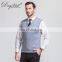 Autumn New Men Plus Size Vest Knitted Kashmir Sleeveless Sweater Gray Standard Winter Care Label 100% Cashmere Pullover V-neck