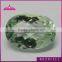 natural semi precious light green quartz stones for jewelry